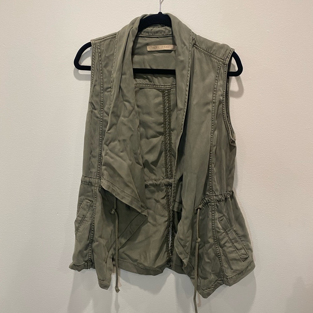 Army green vest